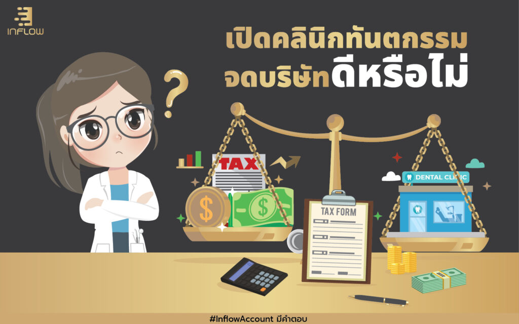 จดบริษัทคลินิกทันตกรรม