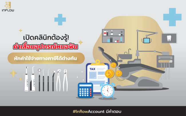 ค่าเสื่อมอุปกรณ์หมอฟัน